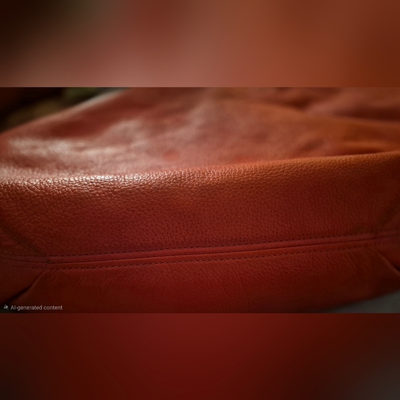 Michael Kors Orange Leather Handbag - Picture 8 of 8